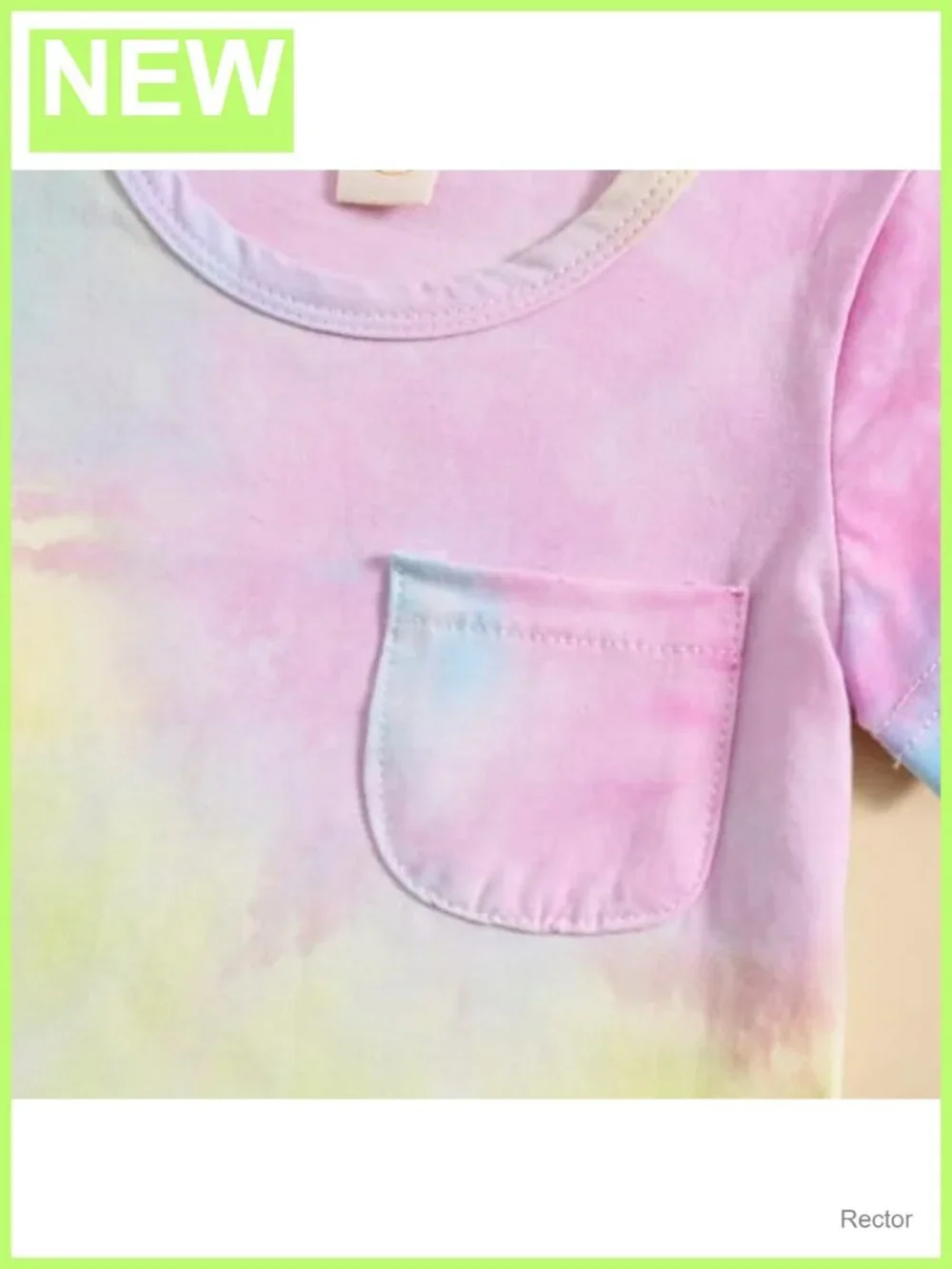 Toddler Girls 2pc Short Sleeve T-Shirt & Shorts Set Summer Outfit